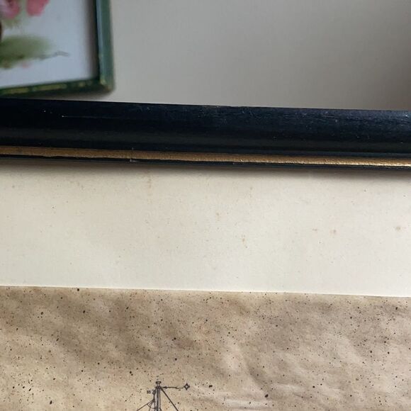 Vintage Antique Framed Blueprint Schooner Elsie Out of Gloucester, Mass. 1910 - Picture 15 of 16